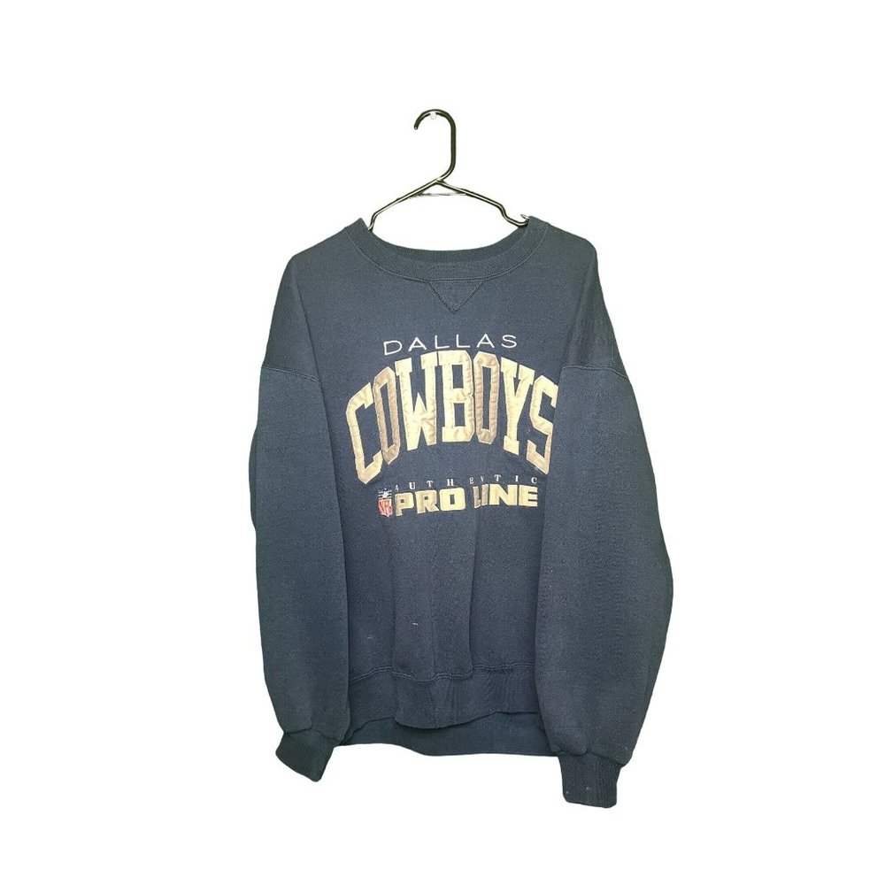 Vintage NFL Cowboys Russell Athletic Proline Crewneck SZ XXL PRELOVED Flaws show